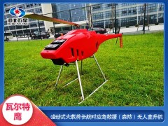 无人机界救援的革命新突破：“红色之鹰”应急救援无人直升机