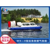 利用空气高速行驶的气垫船，水陆两栖气垫船