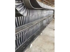 大倾角裙边提升带 大倾角波形挡边带 上料机输送带图1